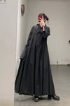 Marc le bihan double collar robe 2130 black